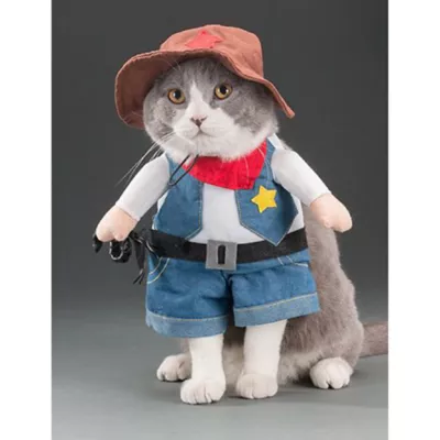 Product Pet Life Halloween Rodeo Bones Cowboy Dog & Cat Costume