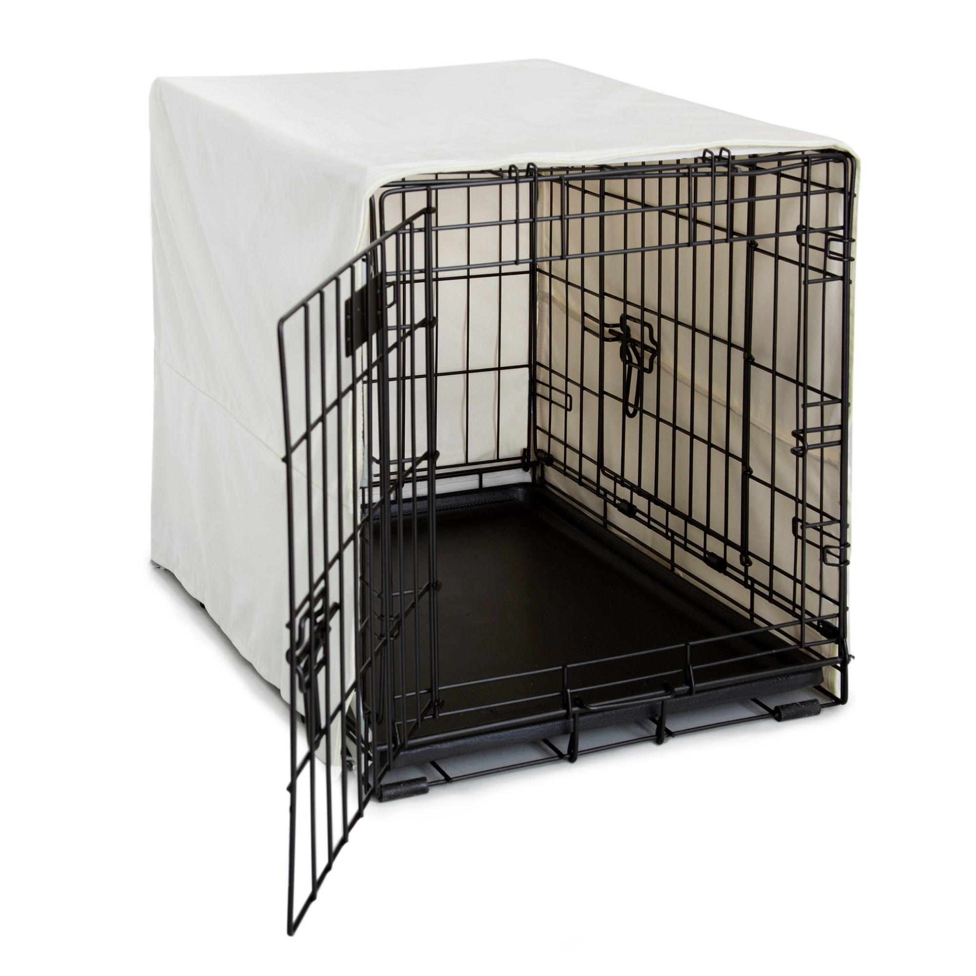 Dog crate bumper clearance pads