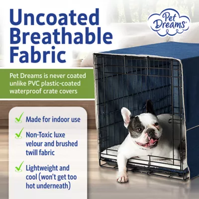 Pet Dreams Dog Crate Cover - Kennel Cover - Image 3