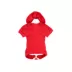 Pet Life LED Lighting Holiday Snowman Hooded Dog Sweatshirt image thumbnail 2