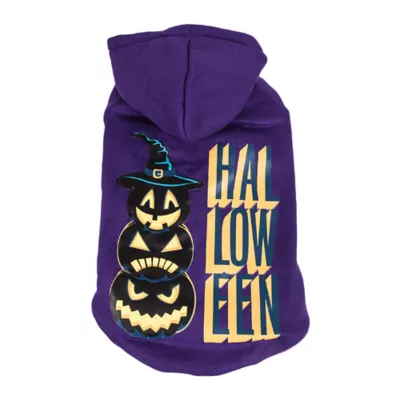 Product Pet Life Halloween LED Lighting Hooded Dog & Cat Sweatshirt