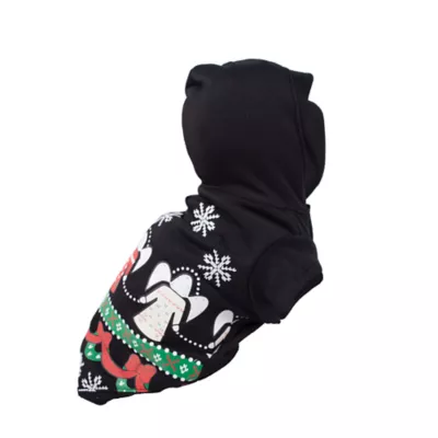 Pet Life LED Lighting Patterned Holiday Hooded Dog Sweatshirt - Image 3