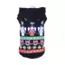 Pet Life LED Lighting Patterned Holiday Hooded Dog Sweatshirt image thumbnail 1