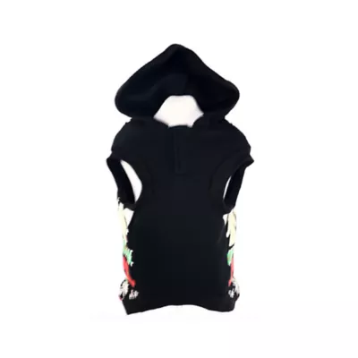 Pet Life LED Lighting Patterned Holiday Hooded Dog Sweatshirt - Image 2