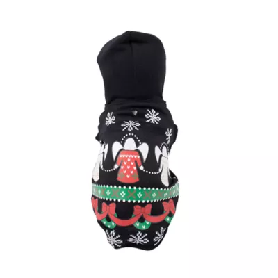 Pet Life LED Lighting Patterned Holiday Hooded Dog Sweatshirt - Image 4