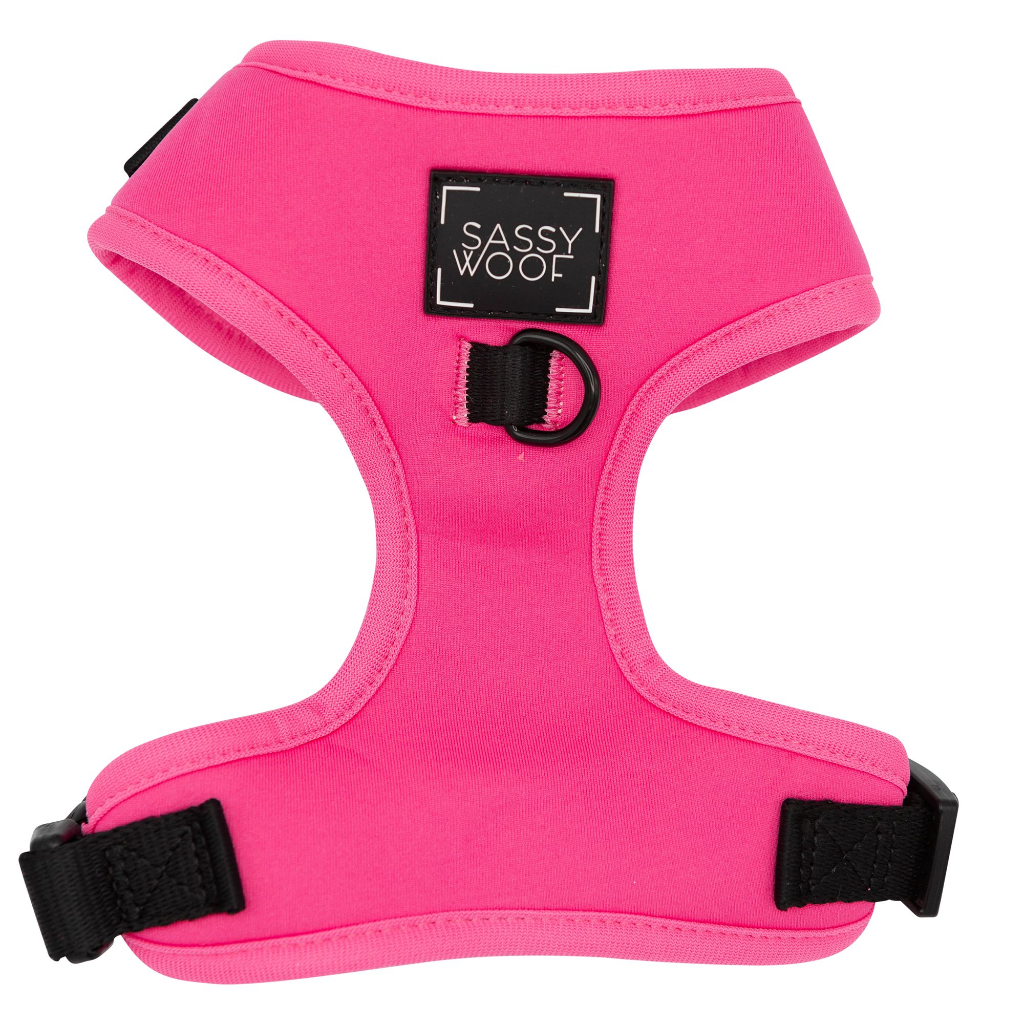 【 dog.woof  】 Sassy Woof Neon Dog Harness