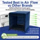 Product Pet Dreams Open Front Dog Crate Cover