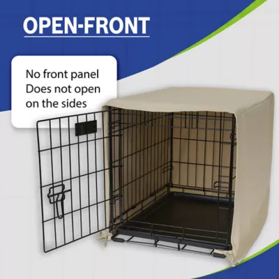 Pet Dreams Open Front Dog Crate Cover