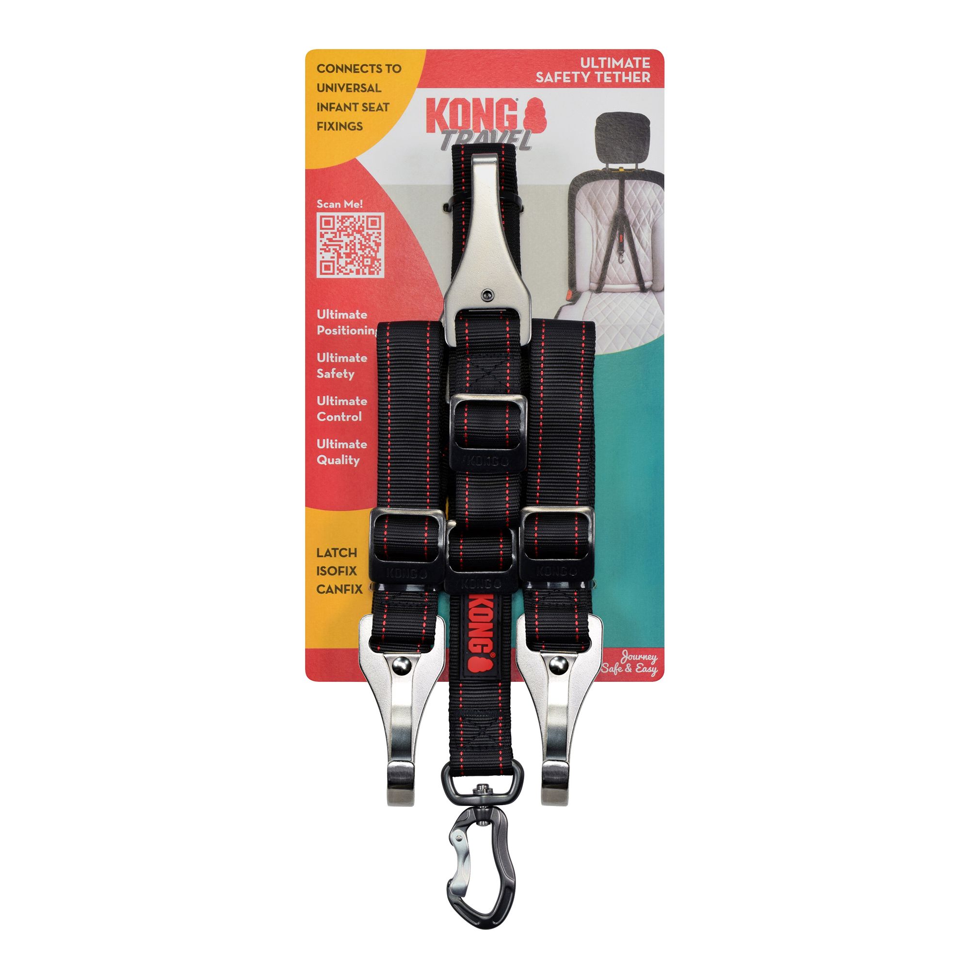 KONG Ultimate Safety Car Seat Tether