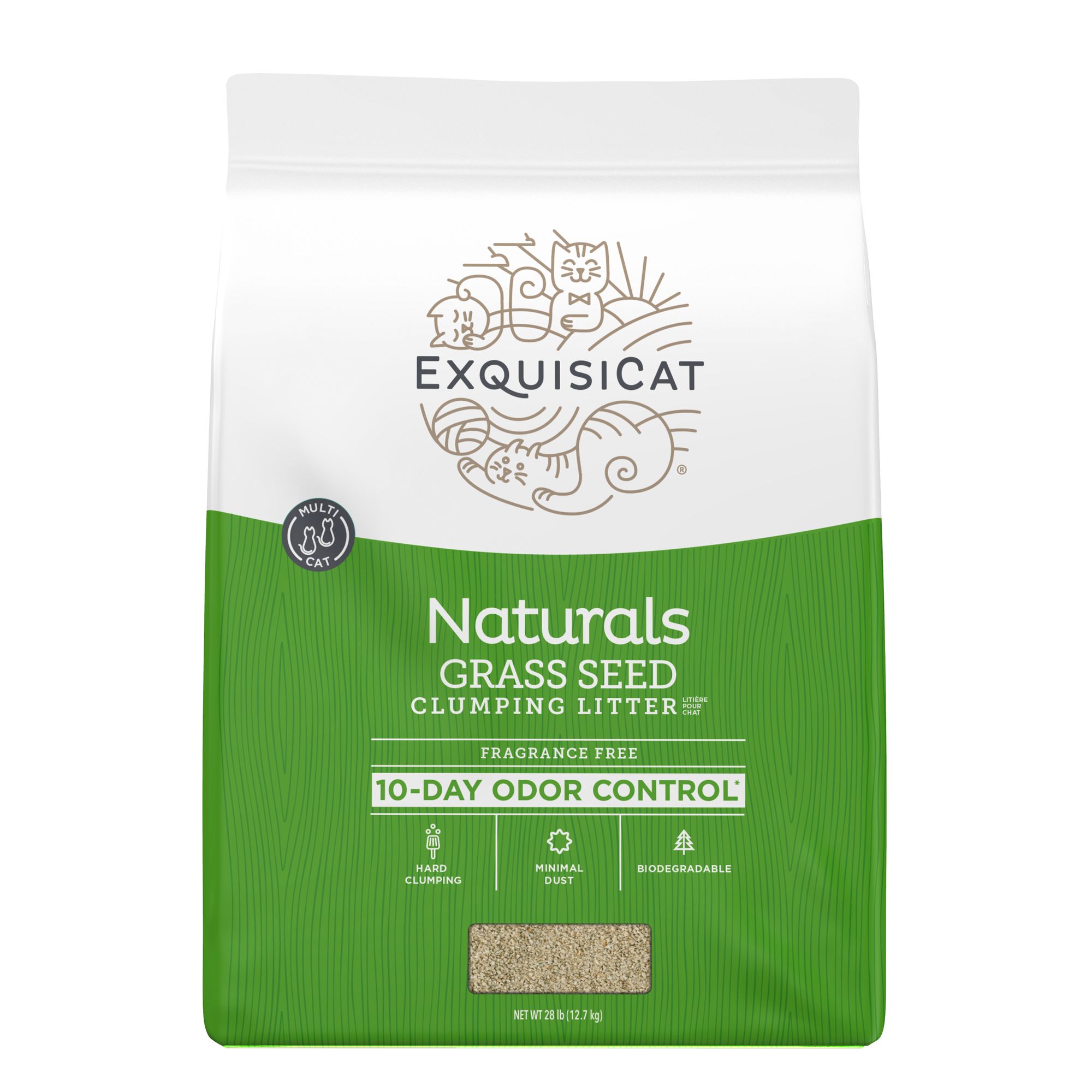 Only natural pet clearance grass seed cat litter