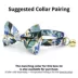 Made By Cleo® Indigo Garden Floral Cat Bow Tie image thumbnail 2