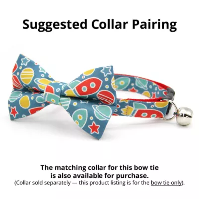 Product Made By Cleo® Intergalactic Space Cat Bow Tie