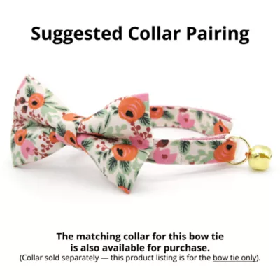 Product Made By Cleo® Juliet Floral Cat Bow Tie