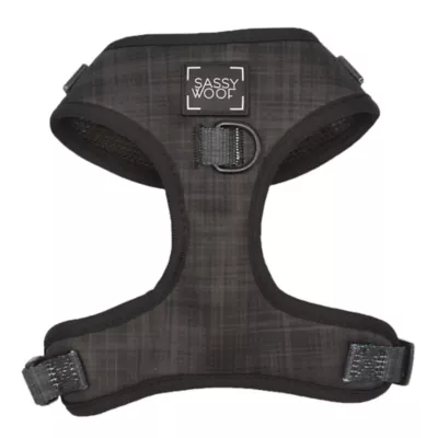 Sassy Woof Baby Got Black Dog Harness - Image 1