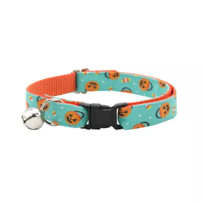 Product Made By Cleo® Party Pumpkins Halloween Breakaway Cat Collar