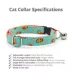 Made By Cleo® Party Pumpkins Halloween Breakaway Cat Collar image thumbnail 2