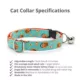 Product Made By Cleo® Party Pumpkins Halloween Breakaway Cat Collar