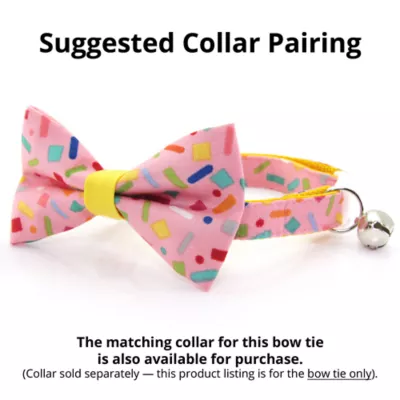 Product Made By Cleo® Confetti Sprinkles Birthday Cat Bow Tie