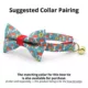 Product Made By Cleo® Magic Mushrooms Toadstool Cat Bow Tie