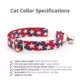 Product Made By Cleo® Americana Patriotic Breakaway Cat Collar