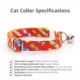 Product Made By Cleo® Birthday Candles Party Breakaway Cat Collar