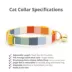 Made By Cleo® Carousel Rainbow Breakaway Cat Collar image thumbnail 2