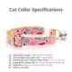 Product Made By Cleo® Confetti Sprinkles Birthday Breakaway Cat Collar