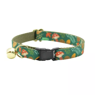 Product Made By Cleo® Forest Fantasy Woodland Botanical Breakaway Cat Collar