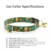 Made By Cleo® Forest Fantasy Woodland Botanical Breakaway Cat Collar image thumbnail 2