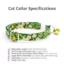 Made By Cleo® Hazel Floral Breakaway Cat Collar image thumbnail 2