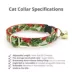 Made By Cleo® Holiday Holly Christmas Botanical Breakaway Cat Collar image thumbnail 2