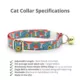 Product Made By Cleo® Magic Mushrooms Toadstool Breakaway Cat Collar
