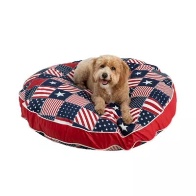 Snoozer® Starpatch Indoor/Outdoor Round Dog Bed - Image 1