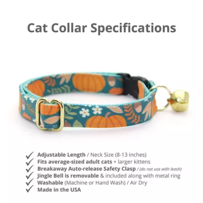 Product Made By Cleo® Pumpkin Patch Fall Breakaway Cat Collar