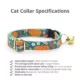 Product Made By Cleo® Pumpkin Patch Fall Breakaway Cat Collar