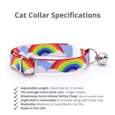 Product Made By Cleo® Rainbow Magic Breakaway Cat Collar