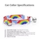 Product Made By Cleo® Rainbow Magic Breakaway Cat Collar