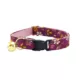 Product Made By Cleo® Spiced Plum Floral Breakaway Cat Collar