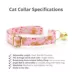 Made By Cleo® Sugar & Spice Gingerbread Breakaway Cat Collar image thumbnail 2