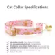 Product Made By Cleo® Sugar & Spice Gingerbread Breakaway Cat Collar