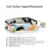 Made By Cleo® Sushi Date Breakaway Cat Collar image thumbnail 2