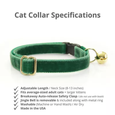 Product Made By Cleo® Velvet Breakaway Cat Collar