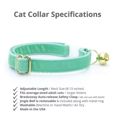 Made By Cleo® Velvet Breakaway Cat Collar - Image 2