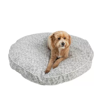 Snoozer® Ramey Gray Indoor/Outdoor Round Dog Bed - Image 1