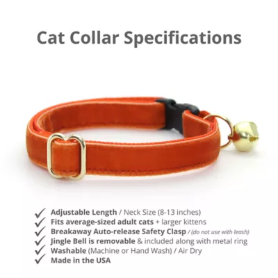 Product Made By Cleo® Velvet Breakaway Cat Collar