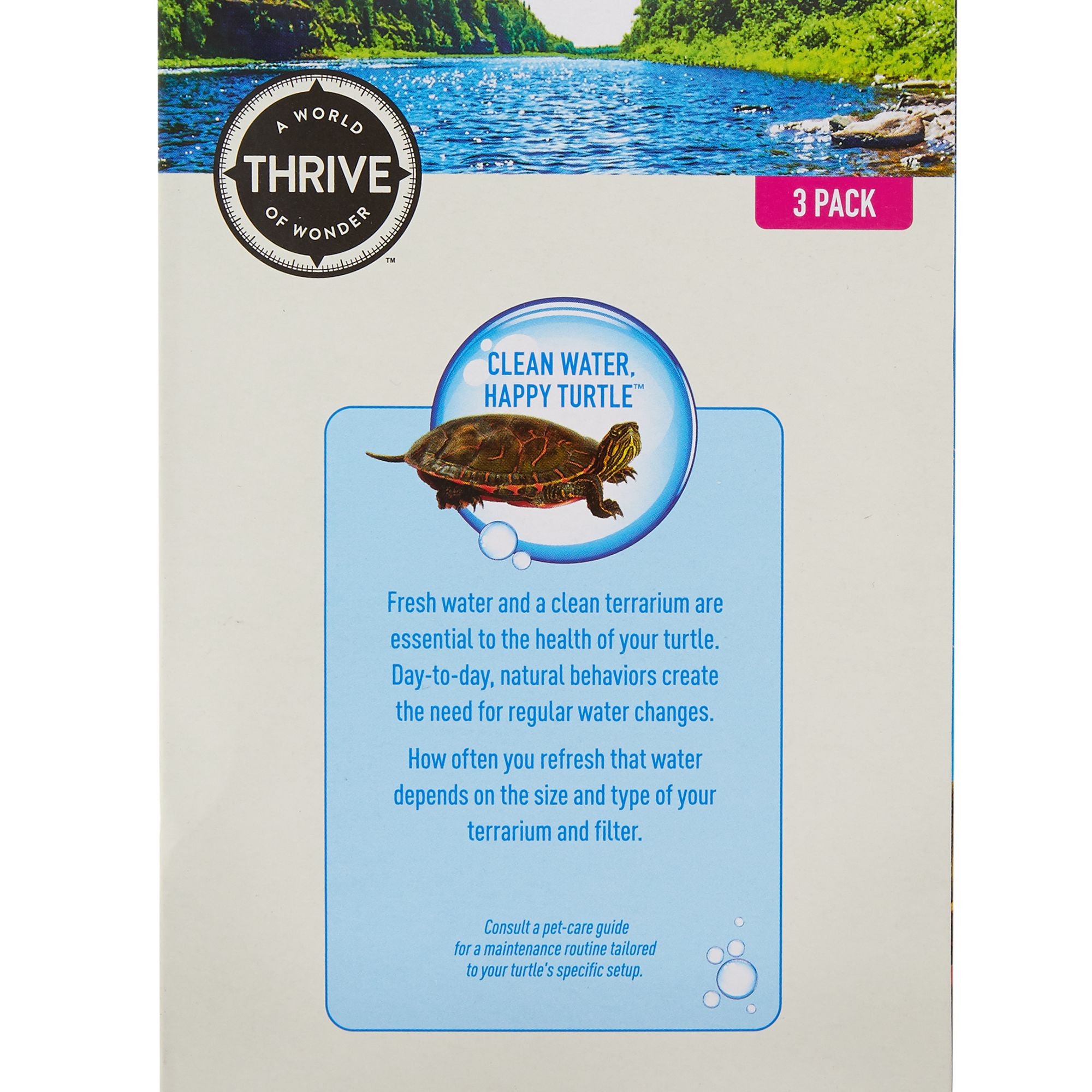 Thrive Semi-Aquatic Internal Sponge Filter - Turtle Tank Filter - 3 ct - thumbnail 3