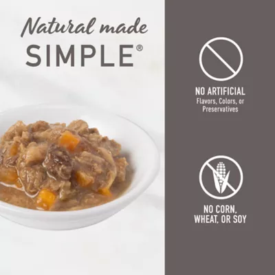 Product Simply Nourish® Adult Wet Cat Food - Cuts in Gravy, Split Cup, 2.65oz