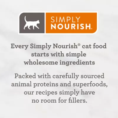 Product Simply Nourish® Adult Wet Cat Food - Cuts in Gravy, Split Cup, 2.65oz