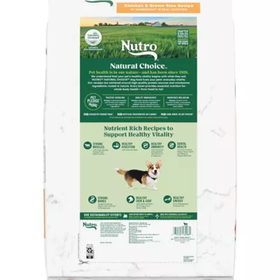 Product Nutro Natural Choice Small Bites Adult Dog Dry Food - Chicken & Brown Rice