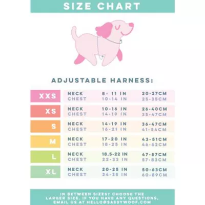 Sassy Woof Baby Got Black Dog Harness, Leash and Waste Bag Holder Bundle - Image 3